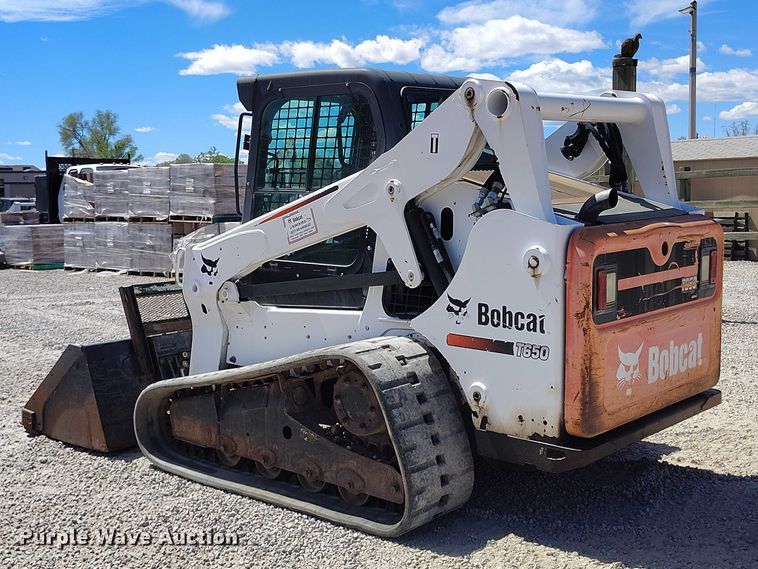 image for item ED0017 2015 Bobcat T650 tracked skid steer loader