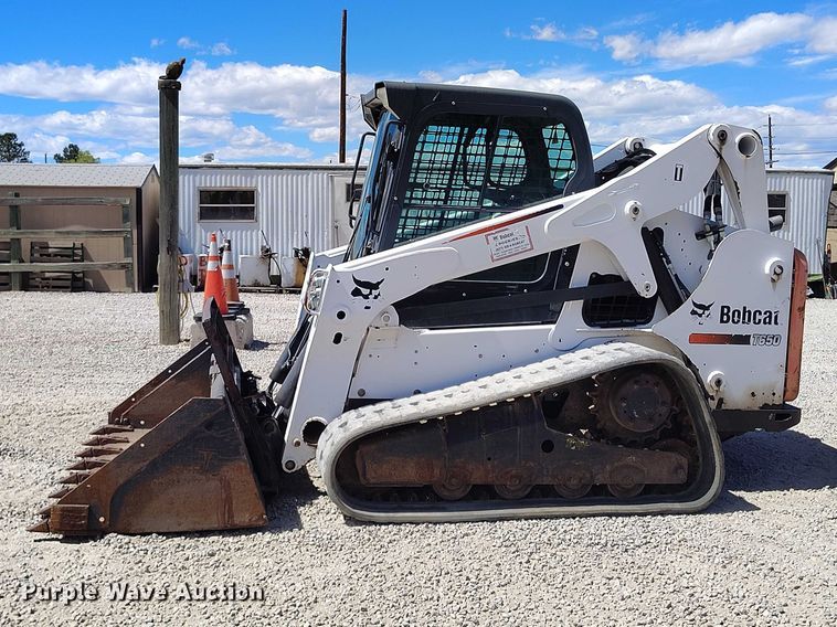 image for item ED0017 2015 Bobcat T650 tracked skid steer loader
