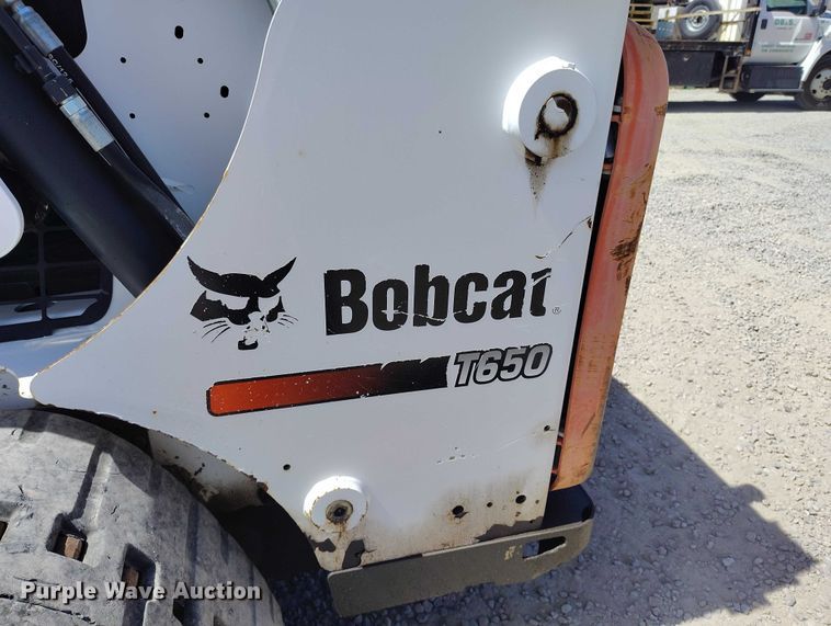 image for item ED0017 2015 Bobcat T650 tracked skid steer loader