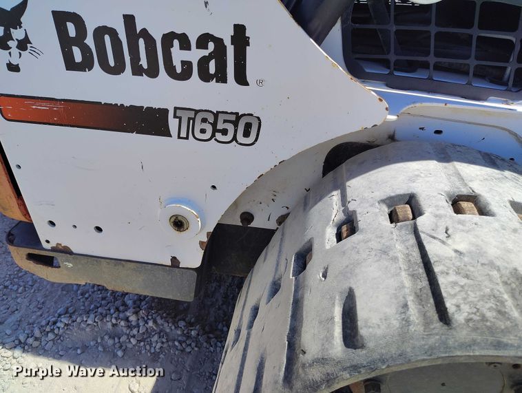 image for item ED0017 2015 Bobcat T650 tracked skid steer loader