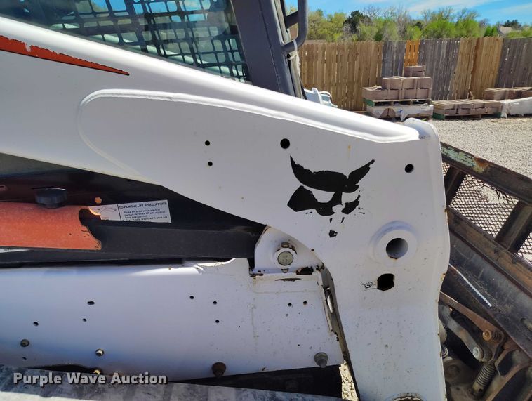 image for item ED0017 2015 Bobcat T650 tracked skid steer loader