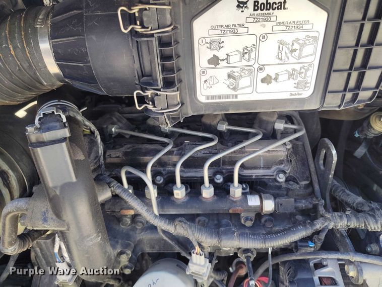 image for item ED0017 2015 Bobcat T650 tracked skid steer loader