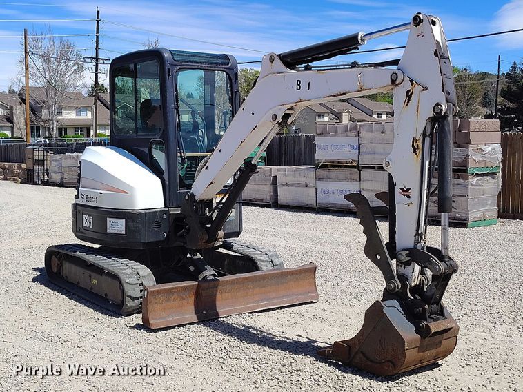 image for item ED0018 2013 Bobcat E35 mini excavator