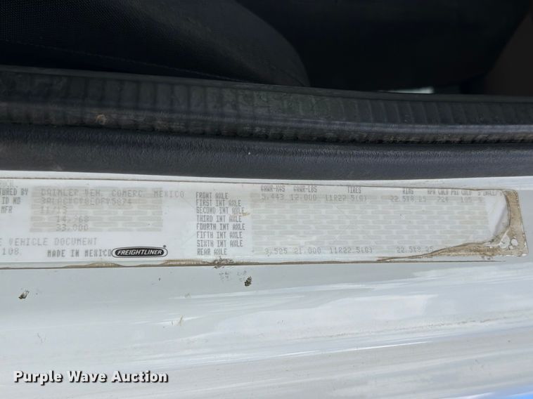 image for item ED5192 2014 Freightliner Business Class M2 utility / service truck