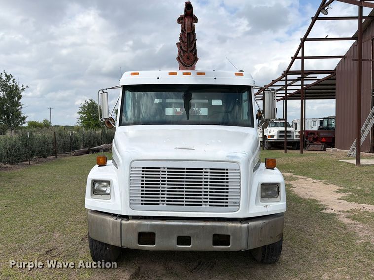 image for item ED5202 2002 Freightliner FL80 crane truck
