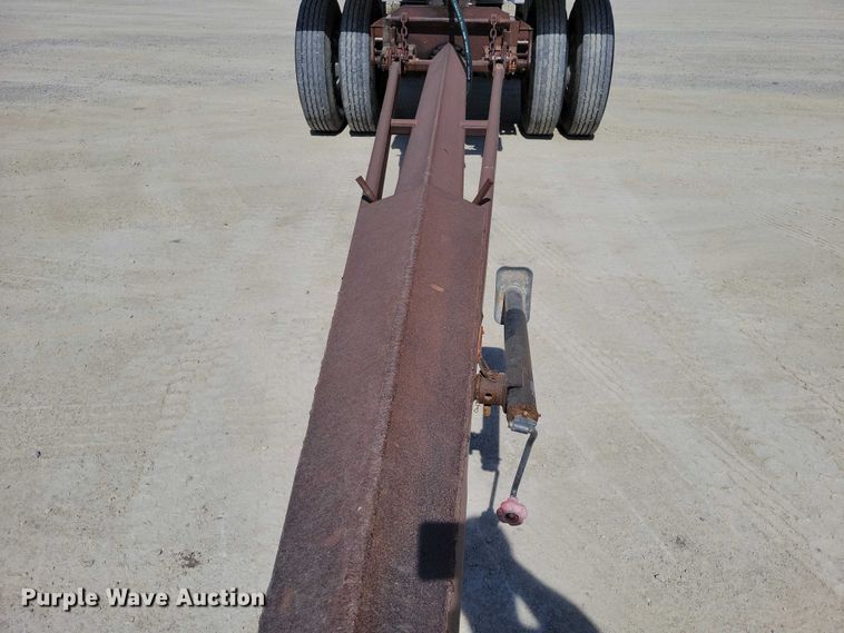 image for item EE0917 1997 Hawkeye end dump pup trailer
