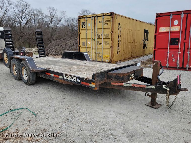 image for item EE0921 2012 Felling equipment trailer