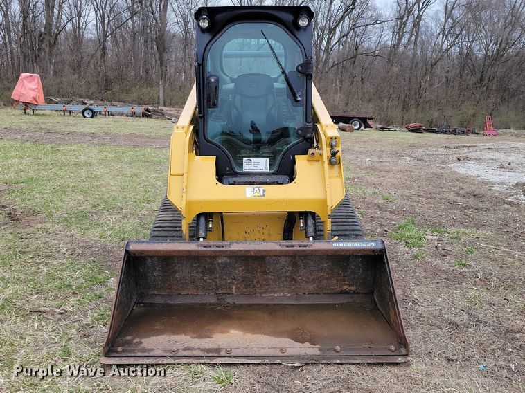 image for item EE0924 2018 Caterpillar 257D tracked skid steer loader