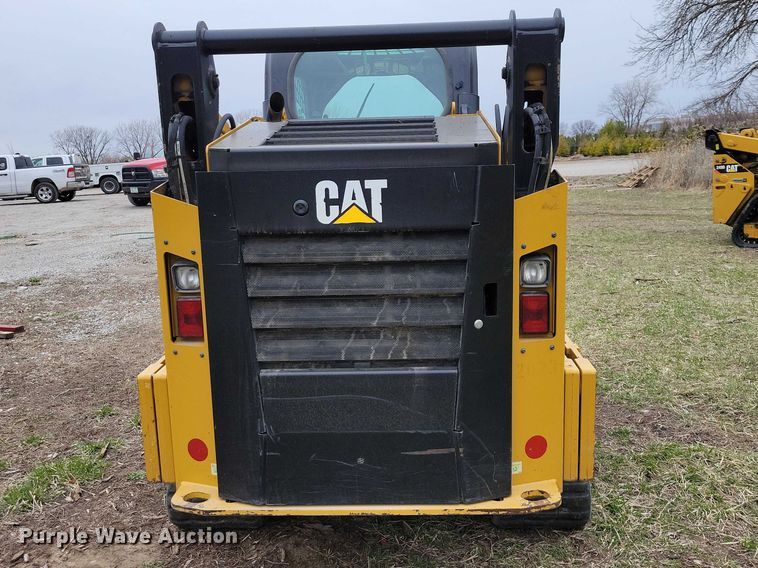 image for item EE0924 2018 Caterpillar 257D tracked skid steer loader