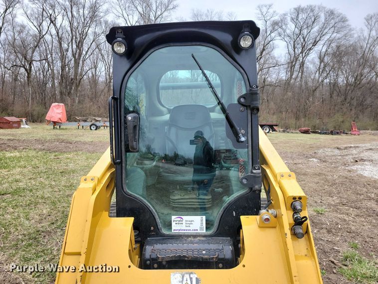 image for item EE0924 2018 Caterpillar 257D tracked skid steer loader