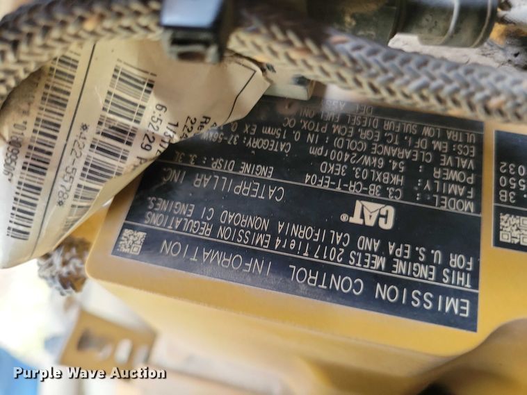 image for item EE0924 2018 Caterpillar 257D tracked skid steer loader