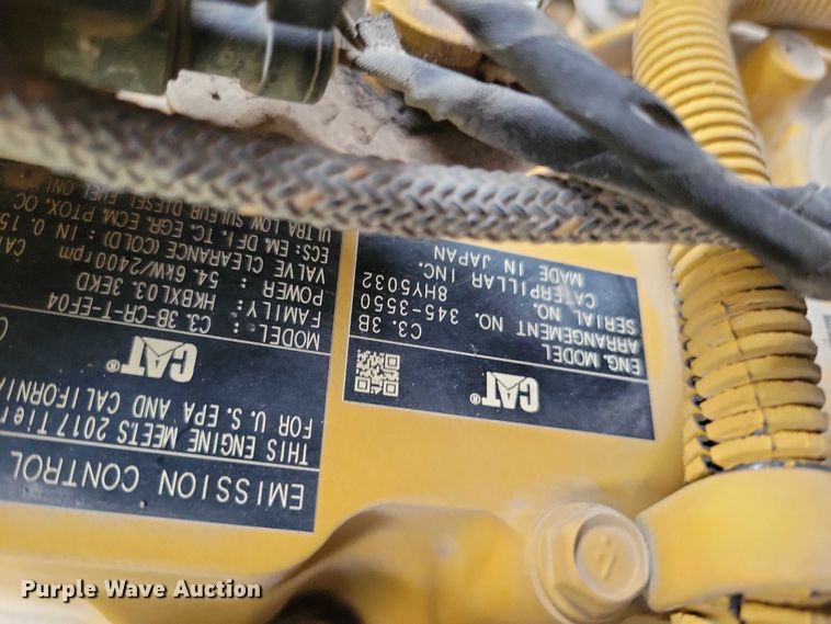 image for item EE0924 2018 Caterpillar 257D tracked skid steer loader