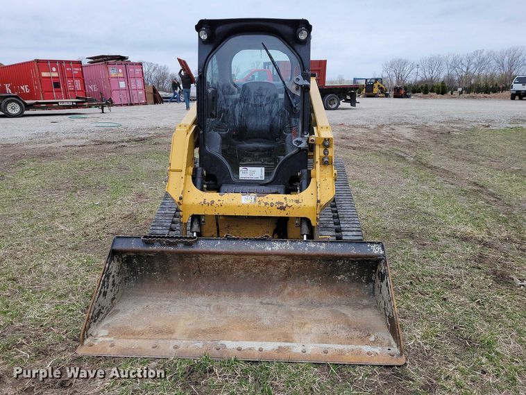 image for item EE0925 2019 Caterpillar 249D tracked skid steer loader