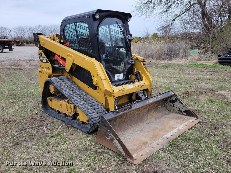 image for item EE0925 2019 Caterpillar 249D tracked skid steer loader