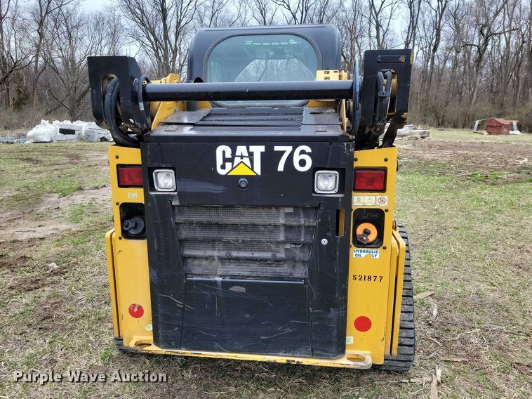 image for item EE0925 2019 Caterpillar 249D tracked skid steer loader
