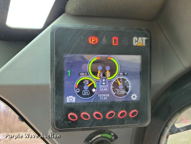 image for item EE0925 2019 Caterpillar 249D tracked skid steer loader