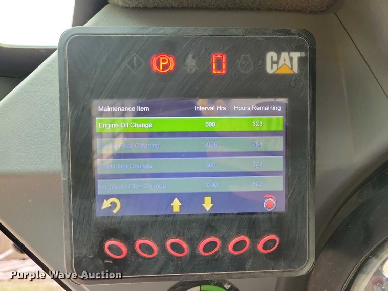 image for item EE0925 2019 Caterpillar 249D tracked skid steer loader