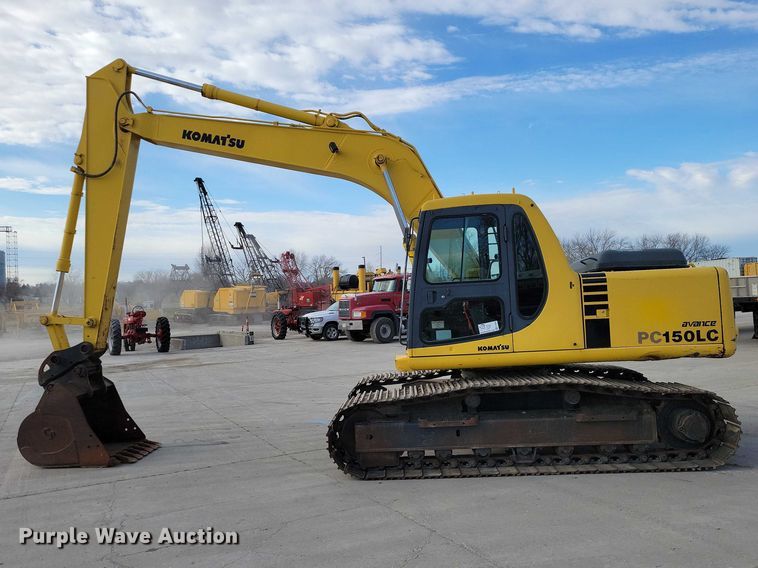 image for item EE0930 1999 Komatsu PC150LC excavator
