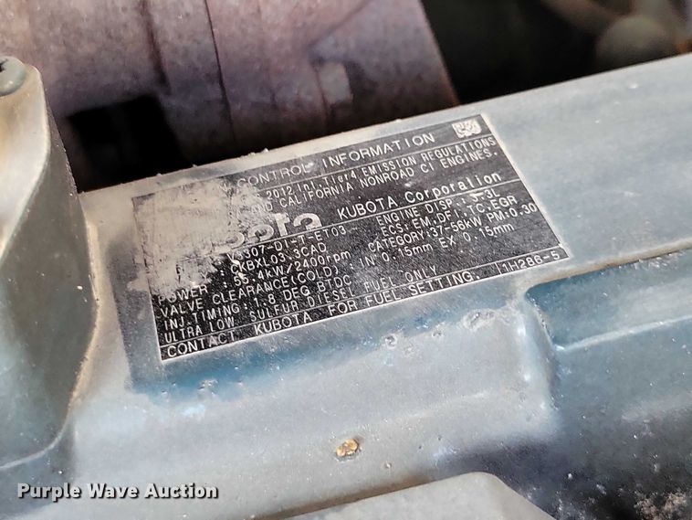 image for item EE0941 2012 Bobcat T650 tracked skid steer loader