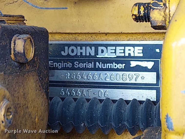 image for item EE5246 1984 John Deere 772A motor grader