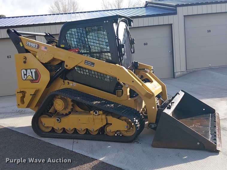 image for item EE5251 2024 Caterpillar 289D3 tracked skid steer loader