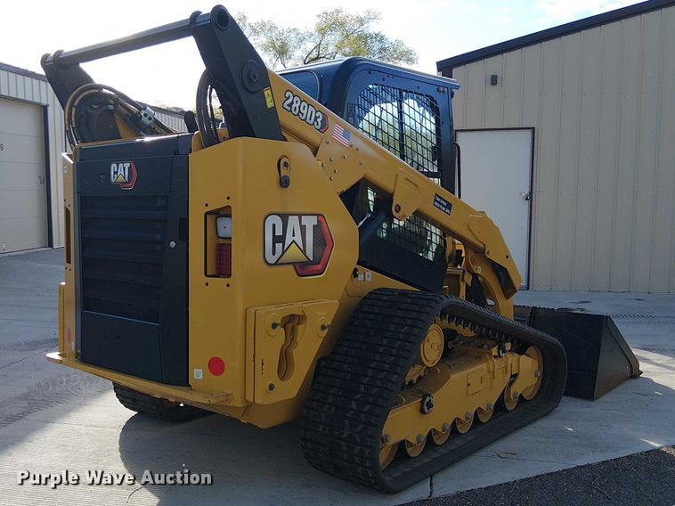 image for item EE5251 2024 Caterpillar 289D3 tracked skid steer loader