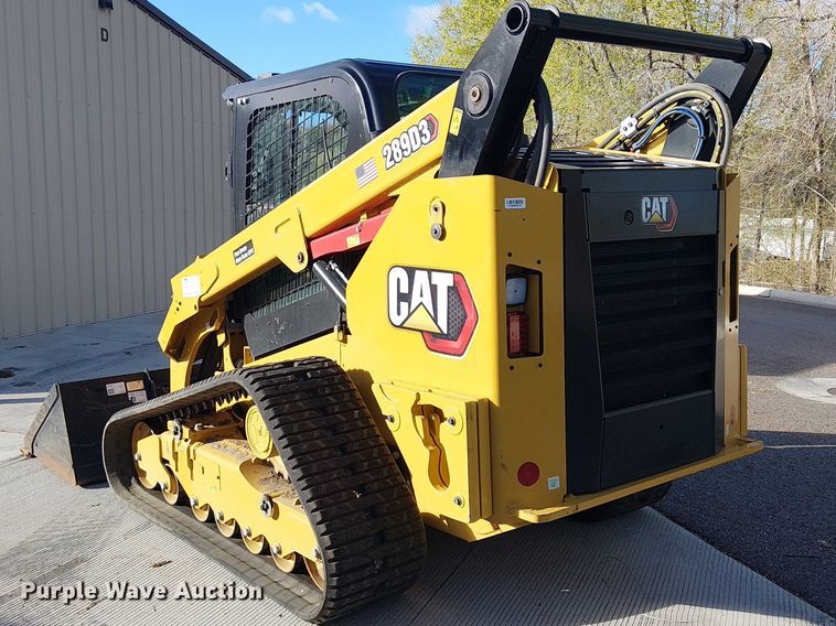 image for item EE5251 2024 Caterpillar 289D3 tracked skid steer loader