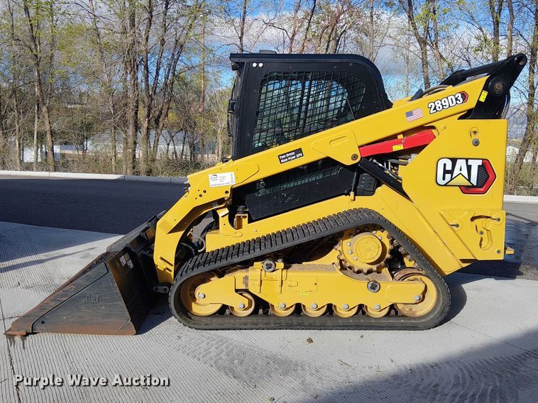 image for item EE5251 2024 Caterpillar 289D3 tracked skid steer loader