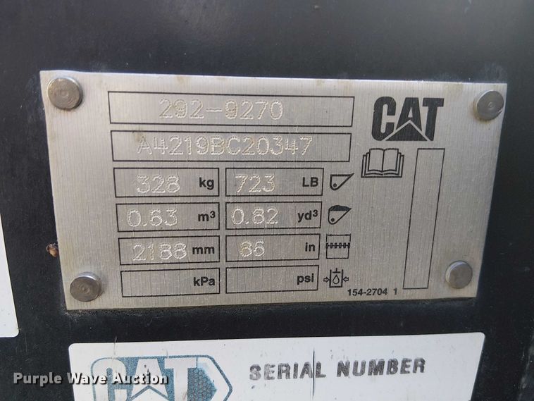 image for item EE5251 2024 Caterpillar 289D3 tracked skid steer loader