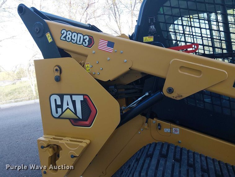 image for item EE5251 2024 Caterpillar 289D3 tracked skid steer loader