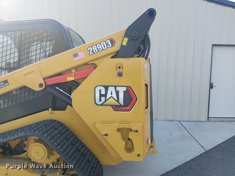 image for item EE5251 2024 Caterpillar 289D3 tracked skid steer loader