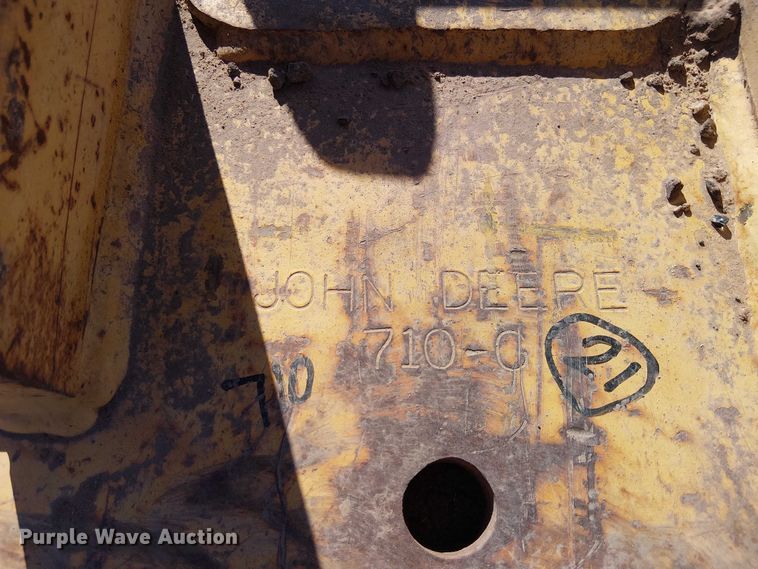 image for item EE5259 John Deere 710-G backhoe quick attach