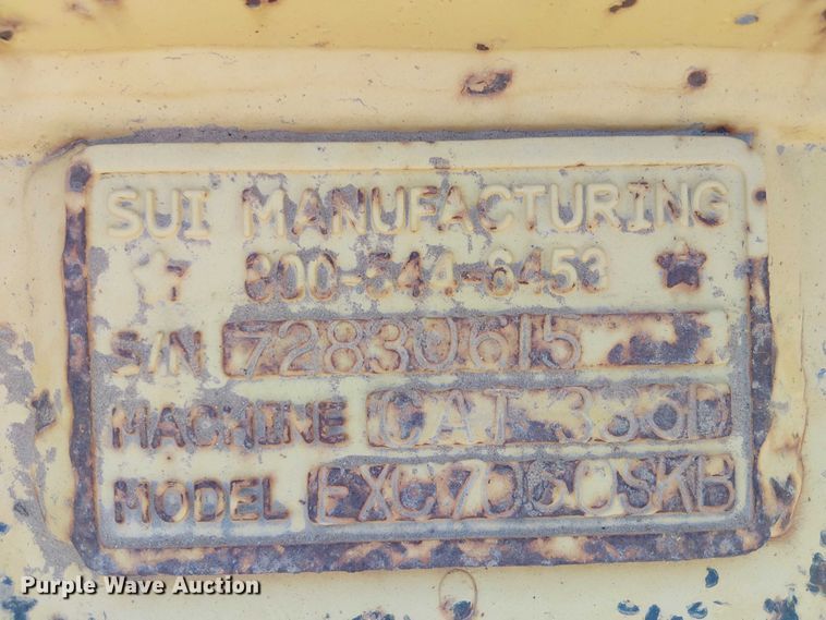 image for item EE5269 Sui Manufacturing EXC7060SKBB excavator rock bucket