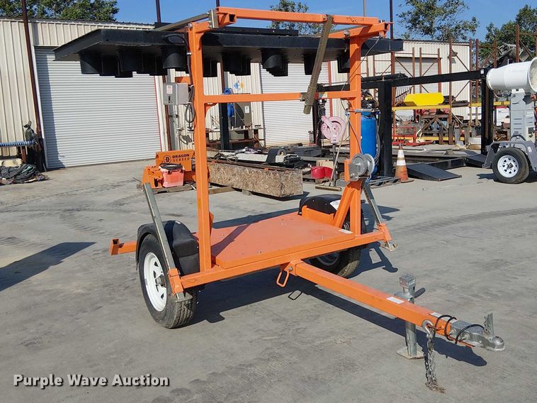 image for item EE5292 2021 Wanco arrow board trailer