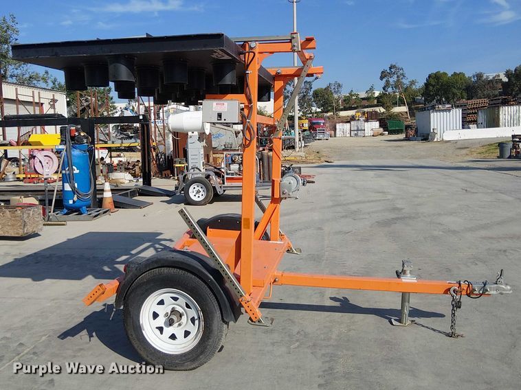 image for item EE5292 2021 Wanco arrow board trailer