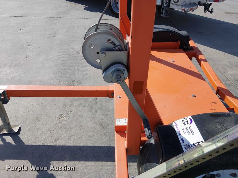 image for item EE5292 2021 Wanco arrow board trailer