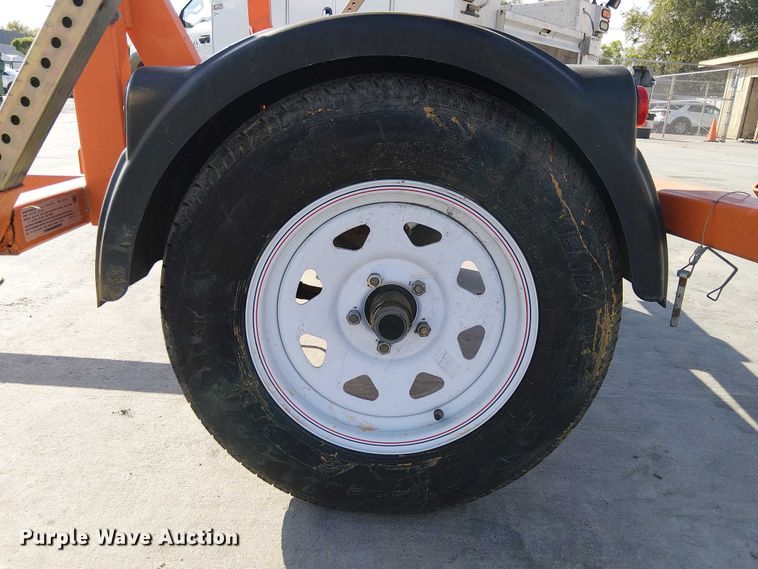 image for item EE5292 2021 Wanco arrow board trailer