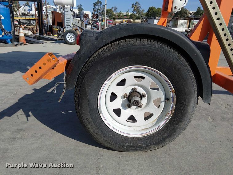 image for item EE5292 2021 Wanco arrow board trailer