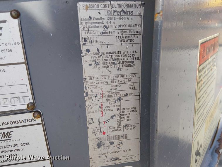 image for item EE5293 2013 Xtreme XR1245 telehandler