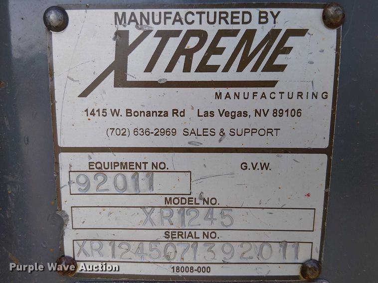 image for item EE5293 2013 Xtreme XR1245 telehandler