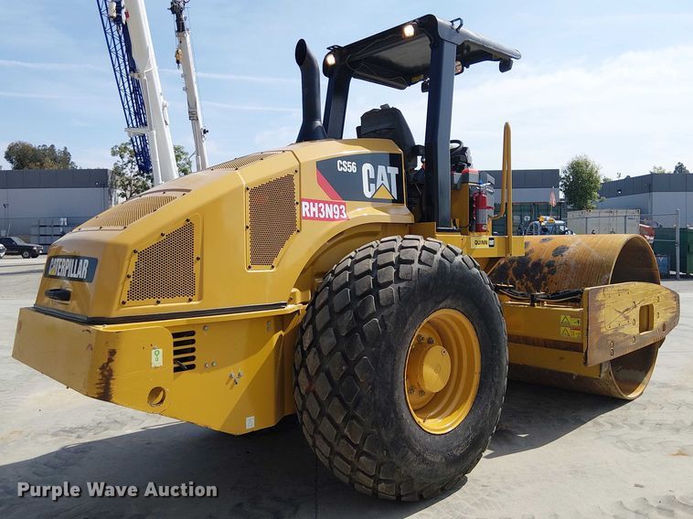 image for item EE5295 2011 Caterpillar CS-56 single drum vibratory roller