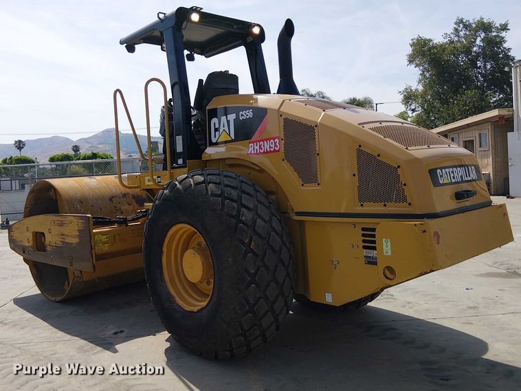 image for item EE5295 2011 Caterpillar CS-56 single drum vibratory roller