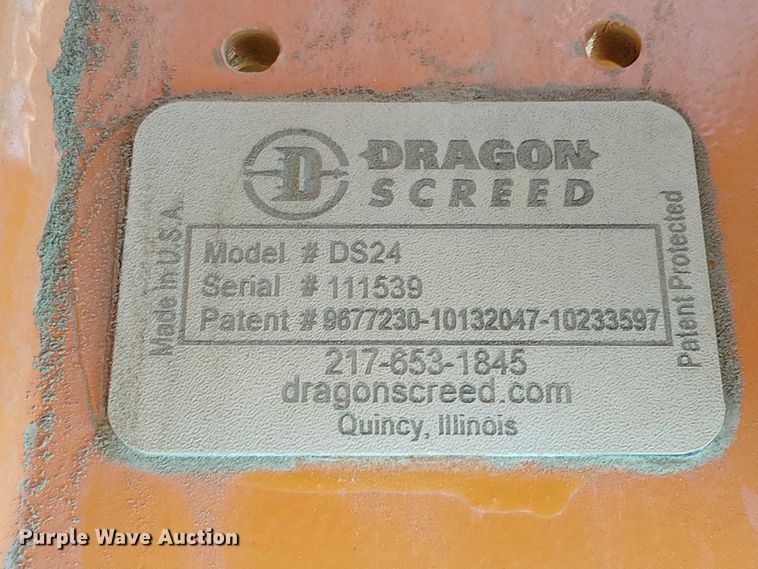 image for item EE5296 Dragon DS24 concrete screed