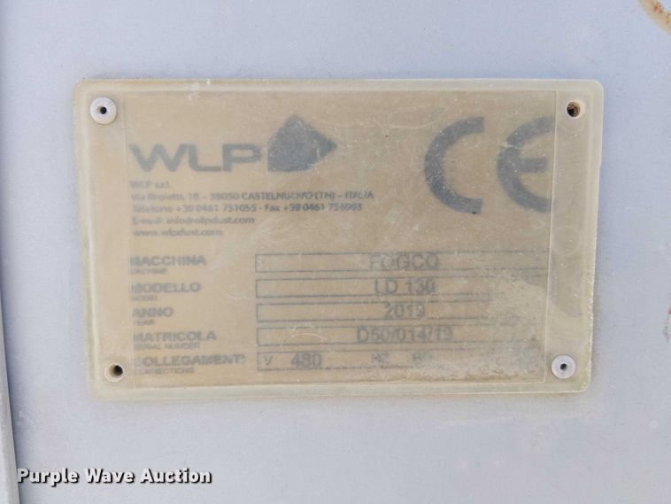 image for item EE5297 2019 Fogco LD 130 fogger  