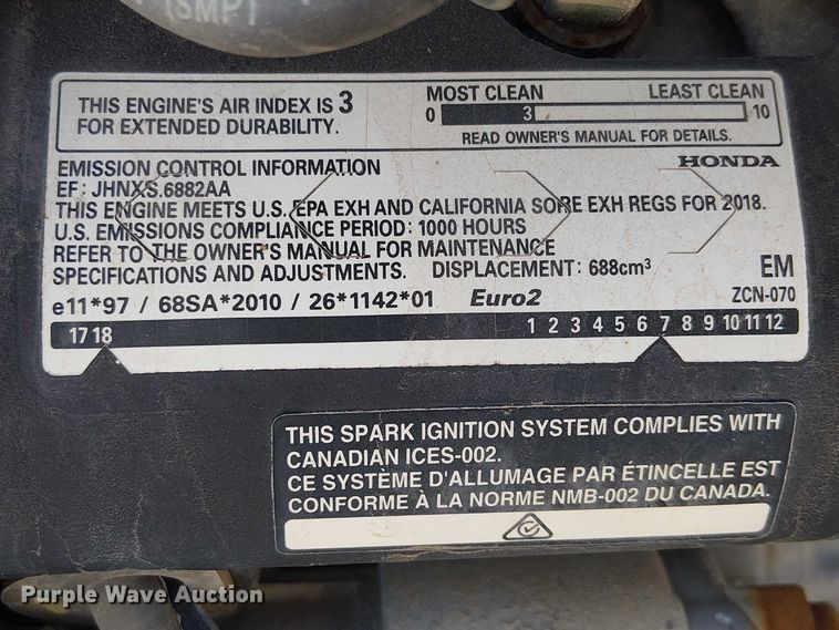 image for item EE5297 2019 Fogco LD 130 fogger  