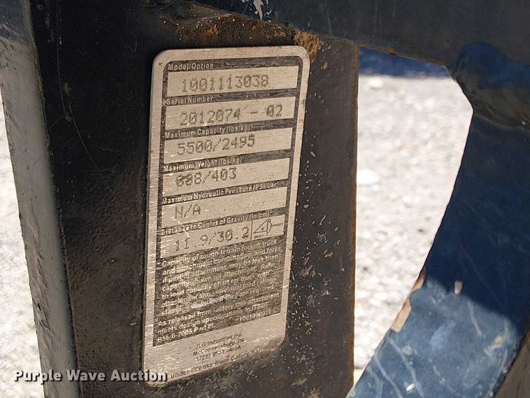 image for item EE5301 2013 Caterpillar TH255 telehandler