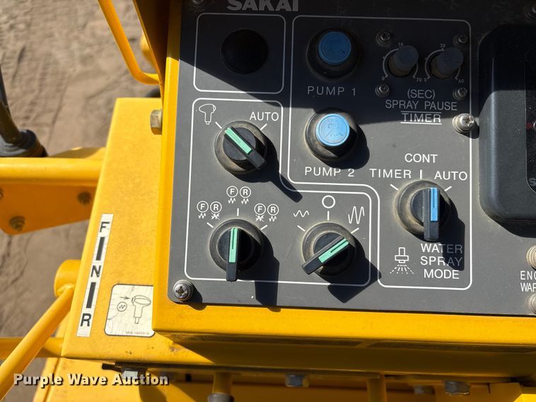 image for item EF1039 2019 Sakai SW654 double drum vibratory roller