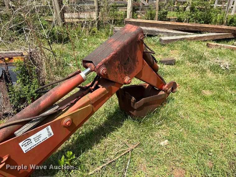 image for item EF1053 Charles Machine Works Backhoe Attachment A420 backhoe attachment