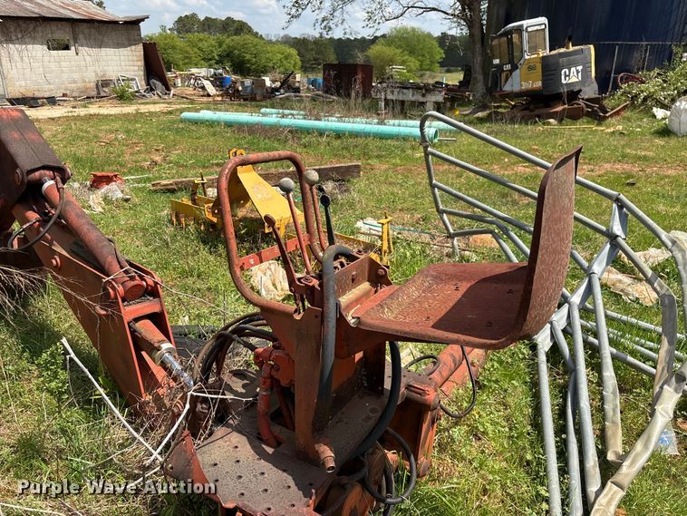image for item EF1053 Charles Machine Works Backhoe Attachment A420 backhoe attachment