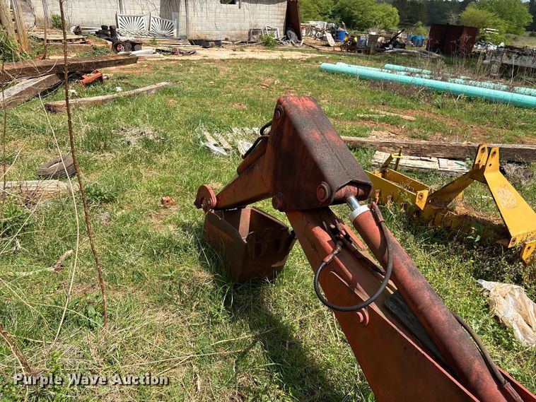 image for item EF1053 Charles Machine Works Backhoe Attachment A420 backhoe attachment